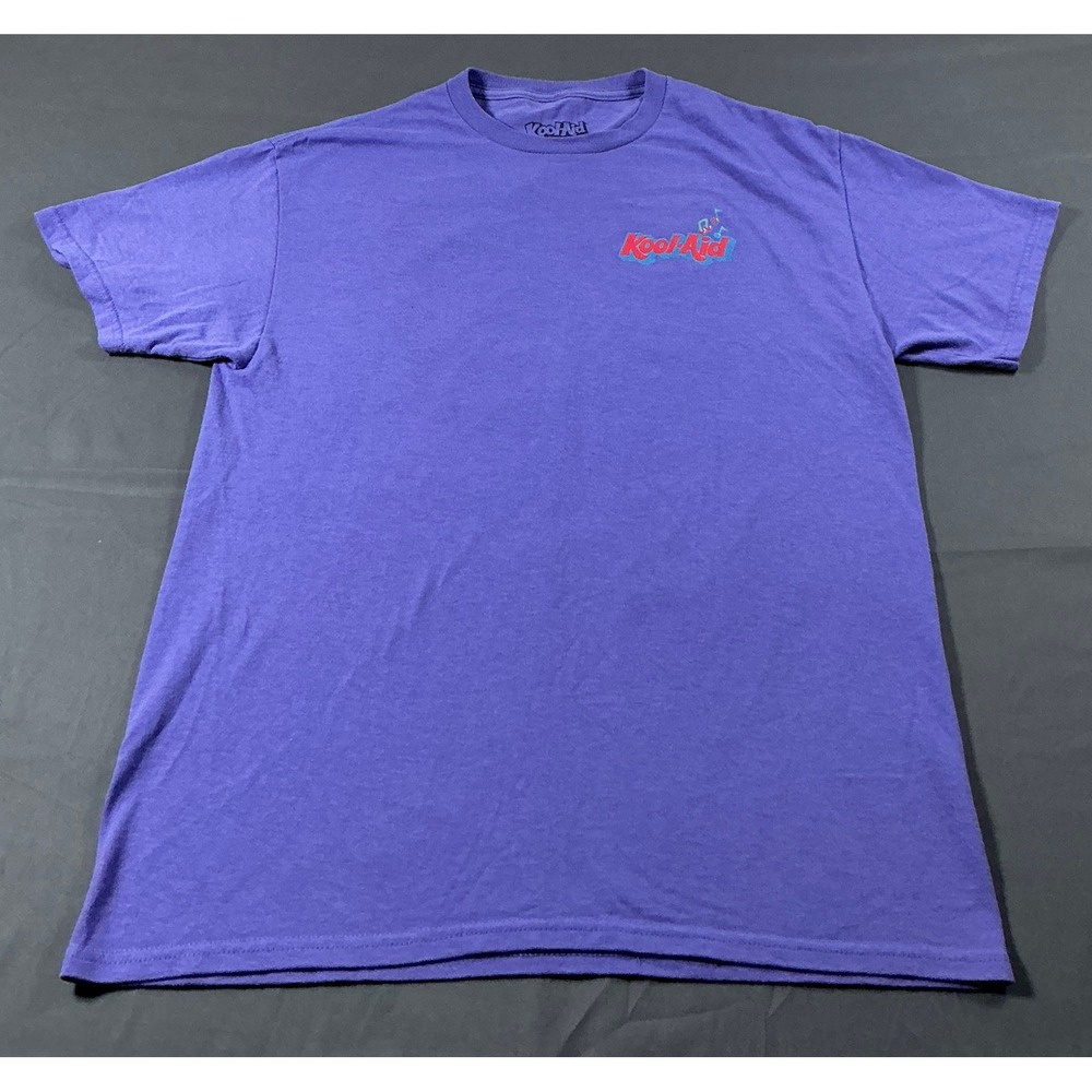 Kool-Aid Retro Jammers Graphic T-Shirt Mens Medium Purple Oh Yeah Mad Engine